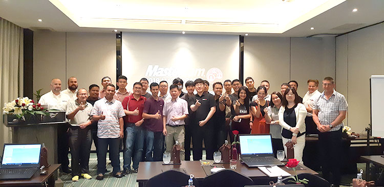 我司出席美国CNC Software, Inc.在泰国举办的亚太区Mastercam2019发布会及培训会
